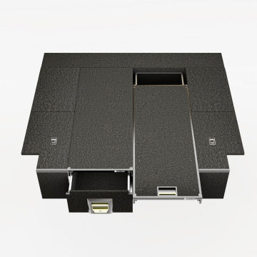 Fixed&Sliding Drawer System