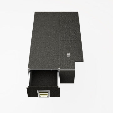 Single Fixed Floor Drawer System